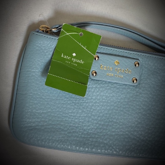 Robin Egg Blue, Kate Spade Wristlet, NWT - Picture 6 of 7